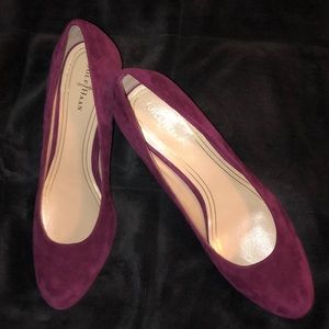 Women’s Suede Cole Haan Pumps Sz 8 1/2B